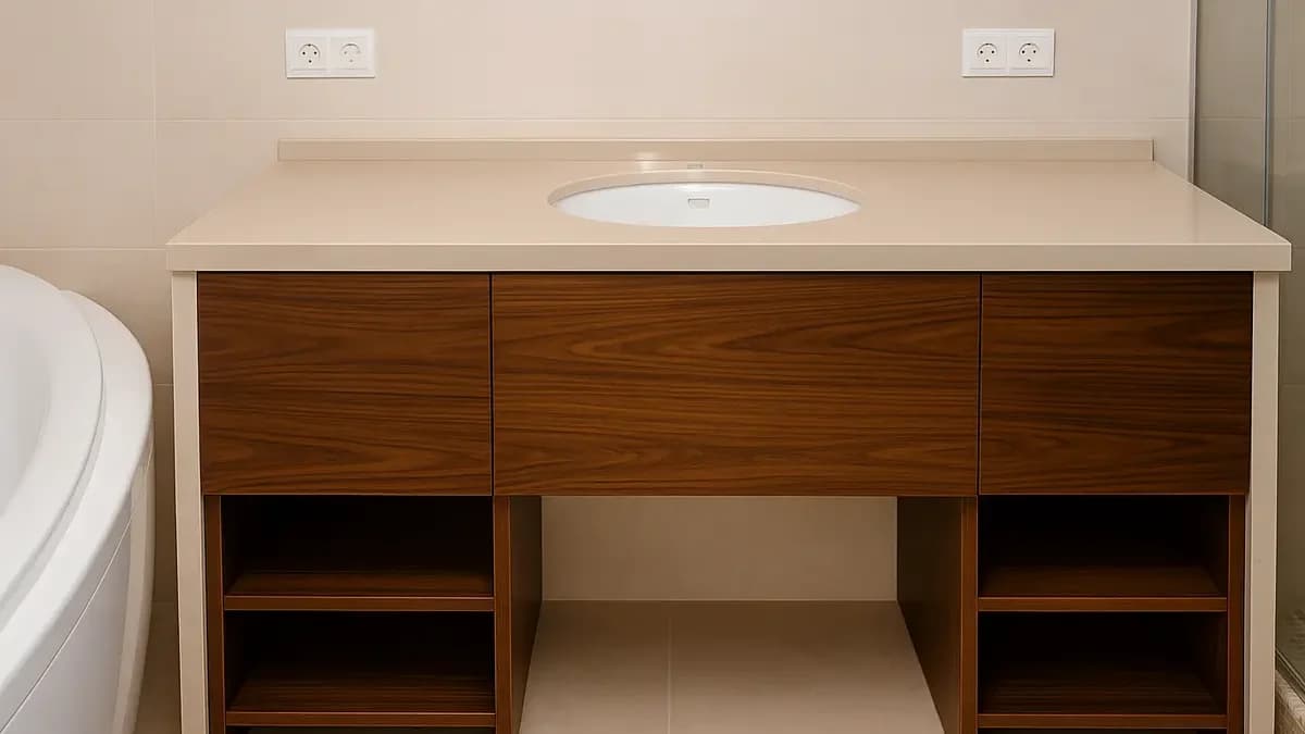 Столешница Neomarm в ванной