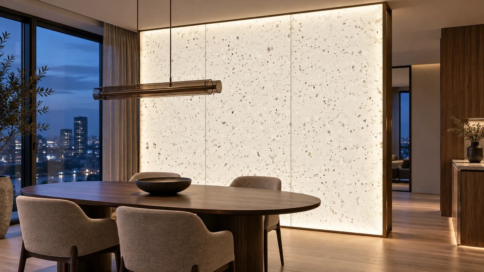 Облицовка стен камнем Kerrock Luxite 8102