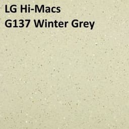 LG Hi Macs G137 Winter Grey