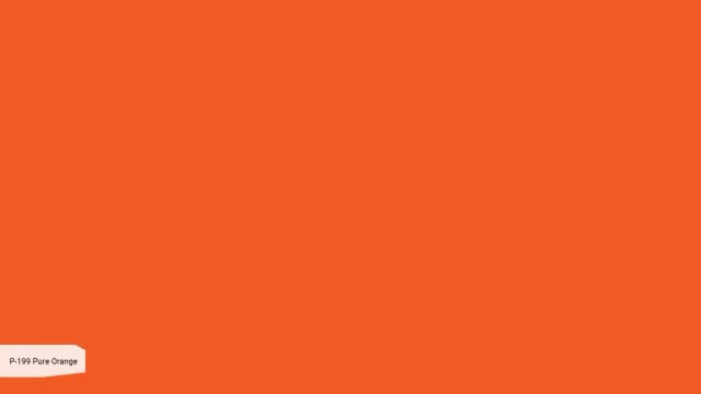 P-199 Pure Orange