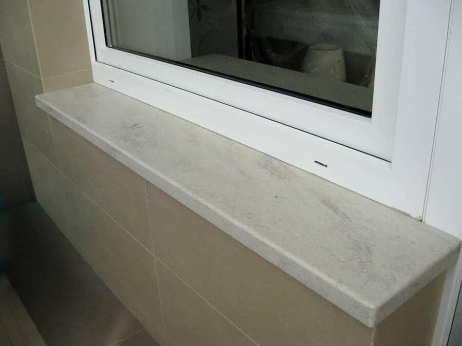 Прямой подоконник