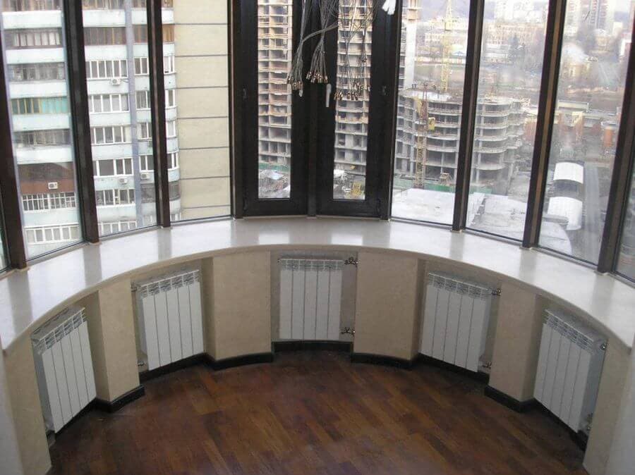 Эркерный подоконник