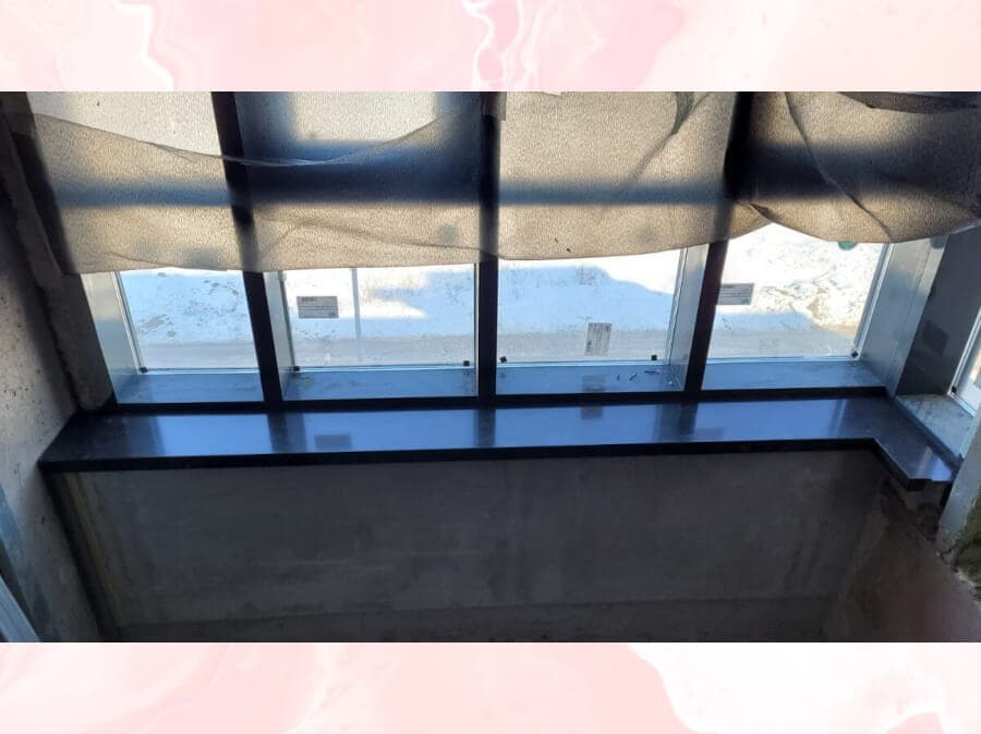 Подоконник с углом