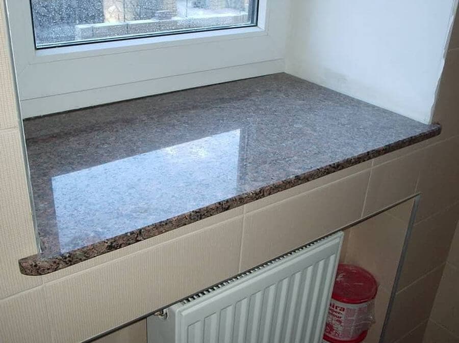 Подоконник для одностворчатого окна