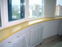 Радиусный подоконник