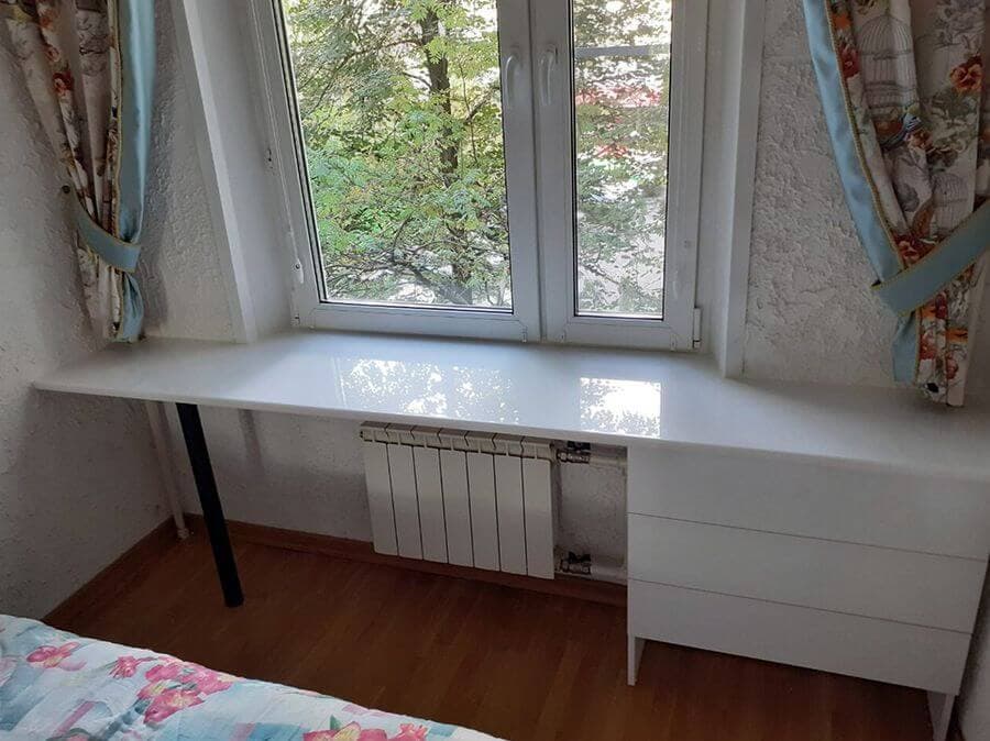 Интегрированный подоконник