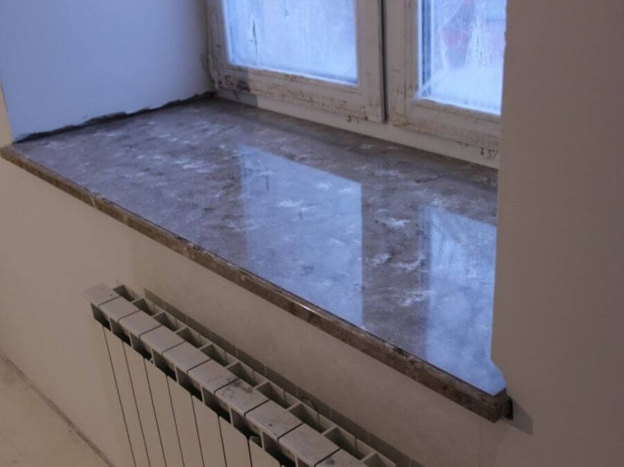 Подоконник с фаской