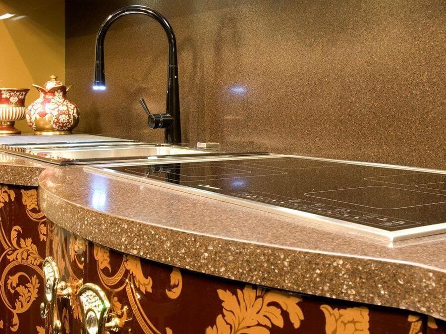 Акриловая кухонная стеновая панель