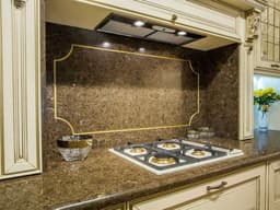 Стеновая панель в область плиты