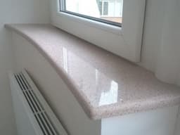 Подоконник со скругленными краями