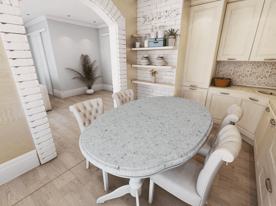 Овальный стол