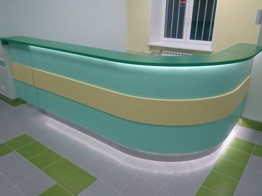 Стойка ресепшн для стоматологии