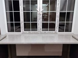 Подоконник для четырехстворчатого окна