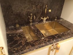 Мини столешница для кухни и стеновая панель