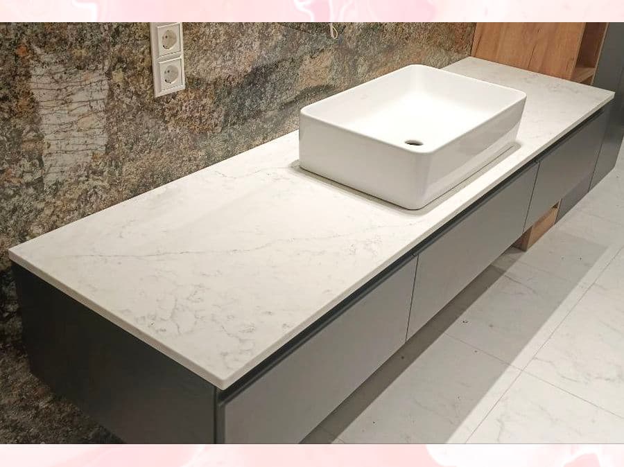 Стильная столешница для ванной