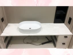 Столешница для ванной